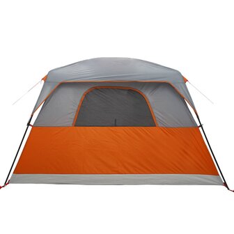 Tent 4-persoons waterdicht oranje