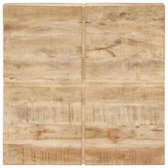 Salontafel 80x80x28 cm massief mangohout