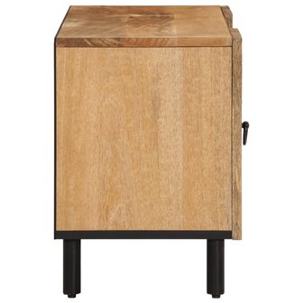 Tv-meubel 105x33x46cm massief mangohout