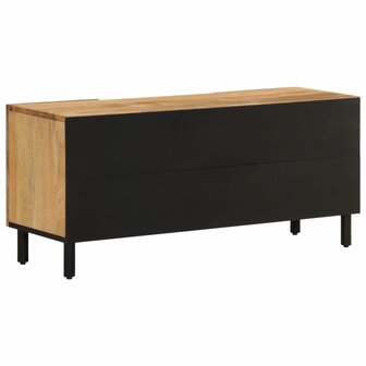 Tv-meubel 105x33x46cm massief mangohout