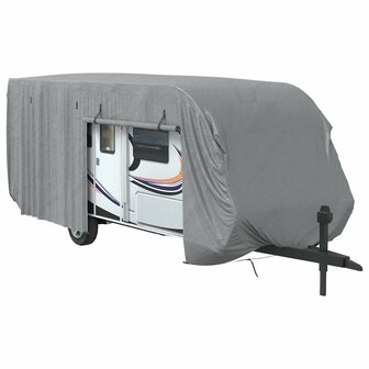 Caravanhoes 732x250x220 cm vliesvlies grijs