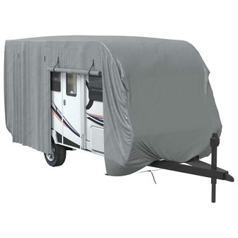 Caravanhoes 670x250x220 cm vliesvlies grijs