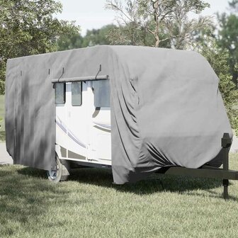 Caravanhoes 460x250x220 cm vliesvlies grijs