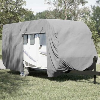 Caravanhoes 550x250x220 cm vliesvlies grijs