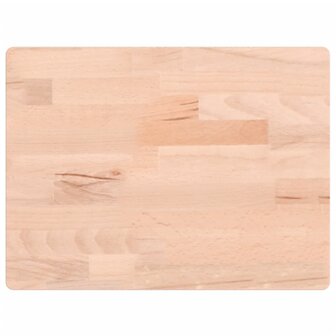 Snijplank 40x30x4 cm massief beukenhout