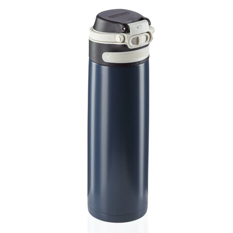 Thermosfles Flip 600 ml donkerblauw