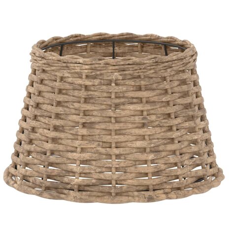 Lampenkap Ø38x23 cm wicker bruin