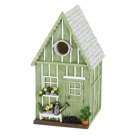 Vogelhuisje voor mezen tuinschuur