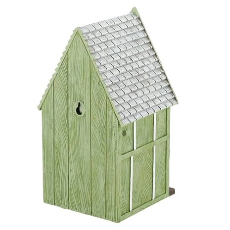 Vogelhuisje voor mezen tuinschuur