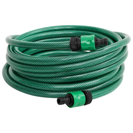 Zwembadslang 30 m PVC groen