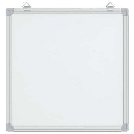 Whiteboard magnetisch 40x40x1,7 cm aluminium