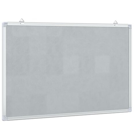 Whiteboard magnetisch 80x50x1,7 cm aluminium