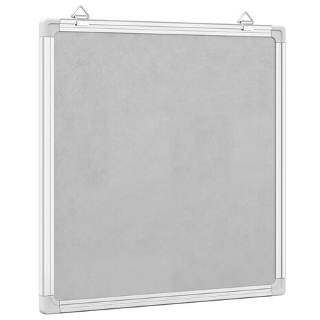 Whiteboard magnetisch 60x60x1,7 cm aluminium