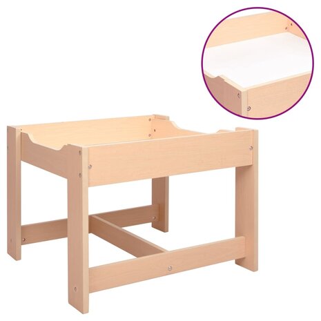 Kindertafel met 2 stoelen MDF