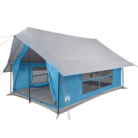 Tent 5-persoons waterdicht blauw