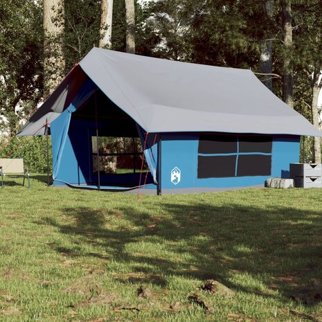 Tent 5-persoons waterdicht blauw