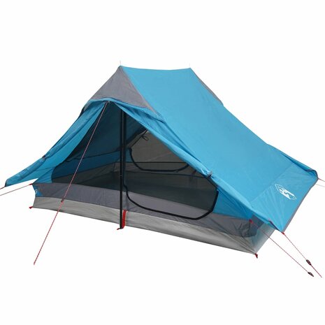 Tent 2-persoons waterdicht blauw