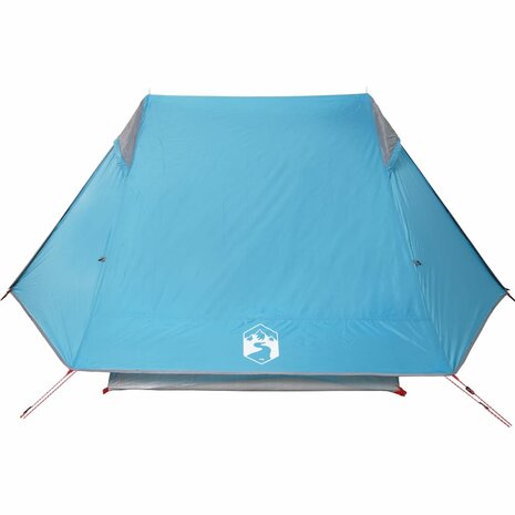 Tent 2-persoons waterdicht blauw