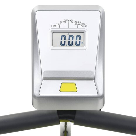 Ligfiets hometrainer magnetisch met hartslagmeter