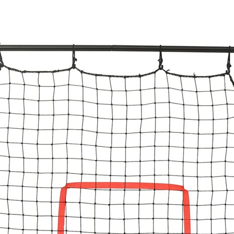 Softbal Rebounder 88x79x137 cm staal