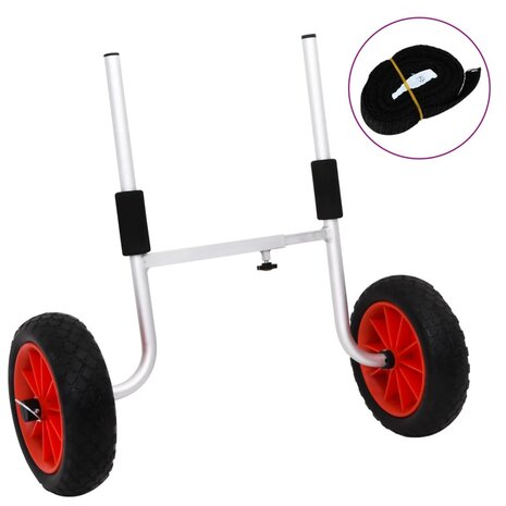 kajaktrolley afneembaar 100 kg aluminium