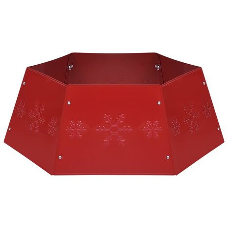 Kerstboomrok Ø68x25 cm rood