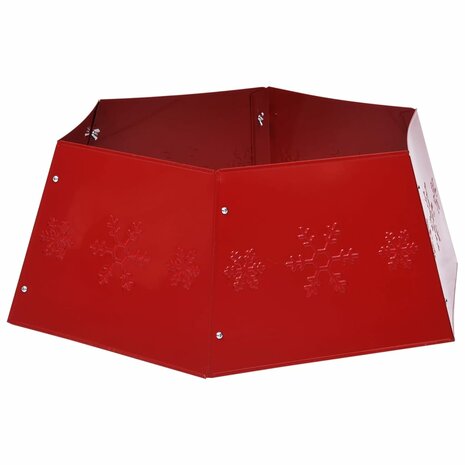 Kerstboomrok Ø68x25 cm rood