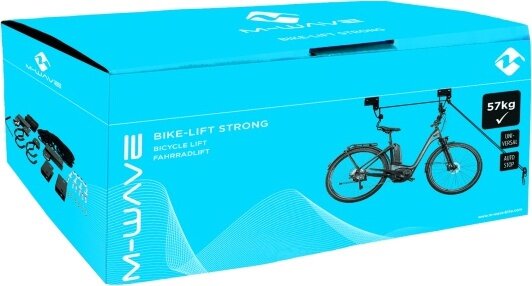 M-Wave Fietslift/Ophangsysteem Zwart