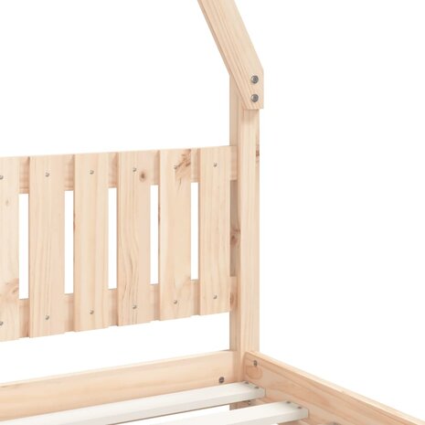 Kinderbedframe 80x160 cm massief grenenhout