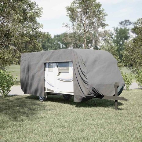 Caravanhoes 732x250x220 cm vliesvlies grijs