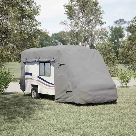 Camperhoezen 570x235x275 cm vliesvlies grijs