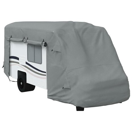 Camperhoezen 570x235x275 cm vliesvlies grijs