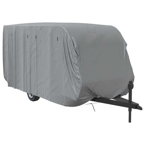 Caravanhoes 610x250x220 cm vliesvlies grijs