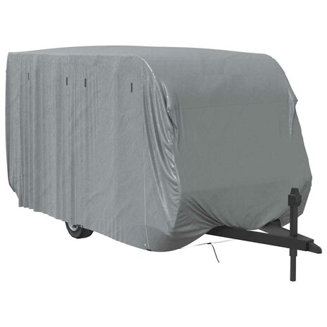 Caravanhoes 460x250x220 cm vliesvlies grijs