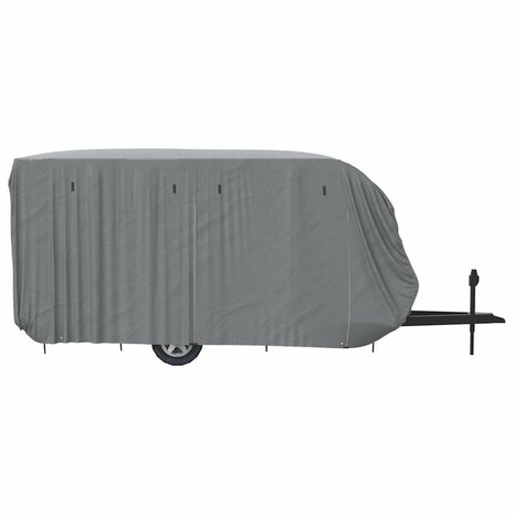 Caravanhoes 550x250x220 cm vliesvlies grijs