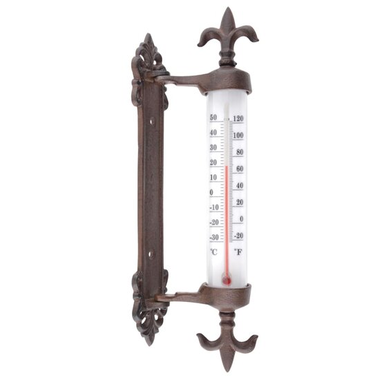 Raamkozijnthermometer gietijzer