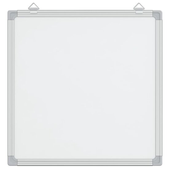 Whiteboard magnetisch 40x40x1,7 cm aluminium