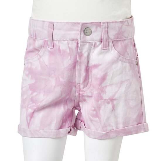 Kindershorts 104 roze