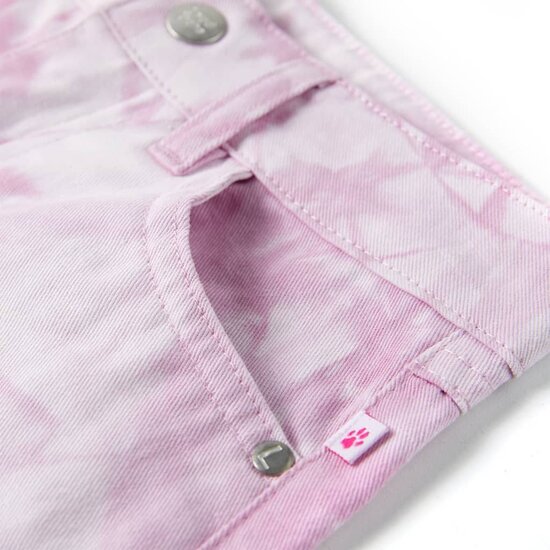 Kindershorts 116 roze