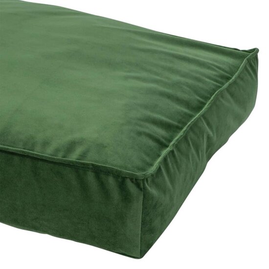 Hondenkussen Velvet 100x70x15 cm groen