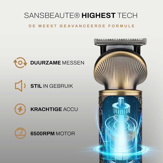 Sansbeaut&eacute;&reg; 6-In-1 Baardtrimmer