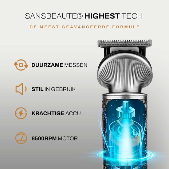 Sansbeaut&eacute;&reg; 6-In-1 Baardtrimmer