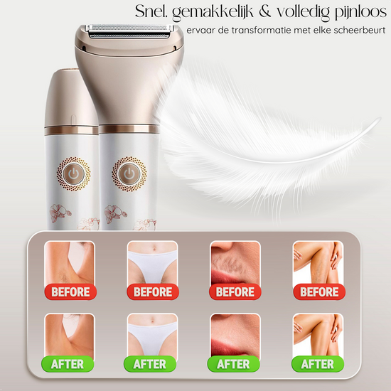 Sansbeaute&reg; 2-In-1 Ladyshave