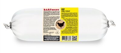 Barfmenu Kip Kattenvoer 250 GR