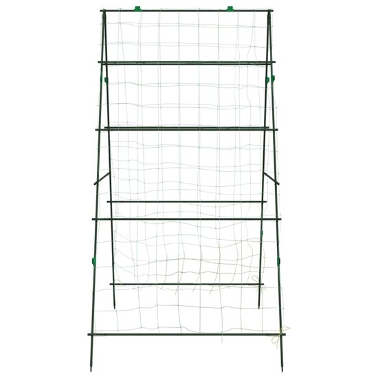 Plantenklimrekken 3 st A-frame staal