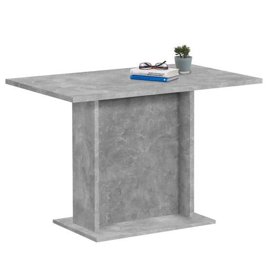 Eettafel 110 cm betongrijs