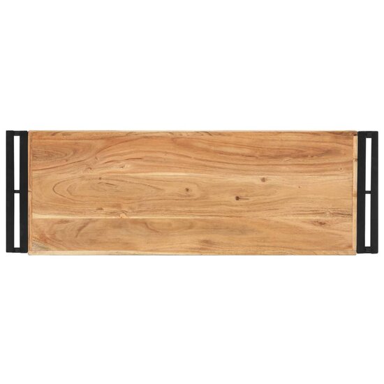 Wandtafel 90x30x75 cm massief acaciahout