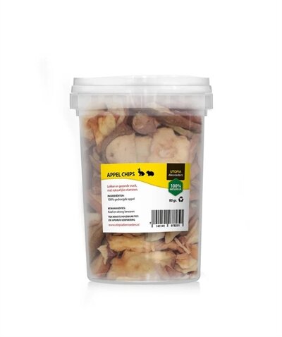 Utopia Appel Chips 80 GR