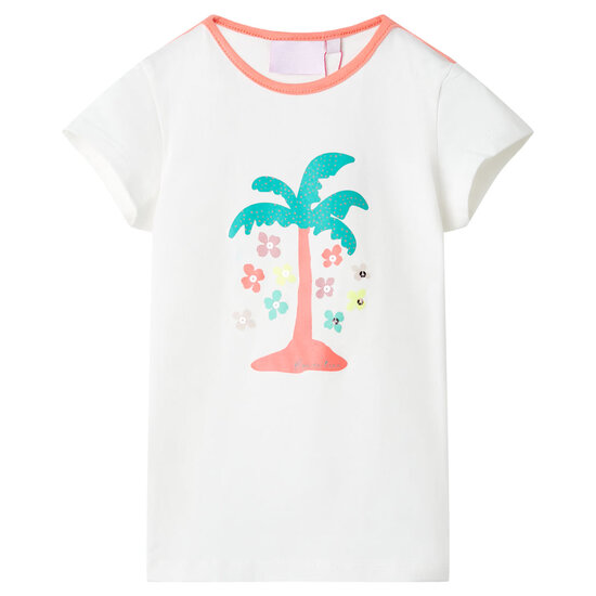 Kindershirt 140 ecru