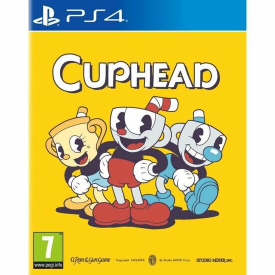 Playstation 4-Videogame Microids Cuphead